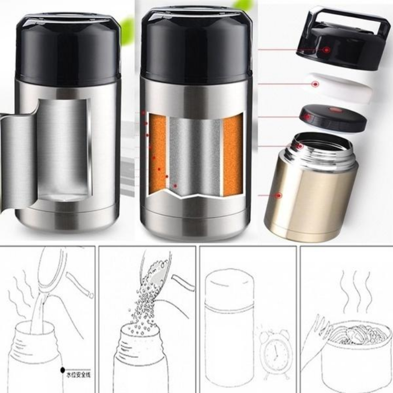Large Capacity 800ML/1000ML Th - Food Storage Machine recensione e prezzo