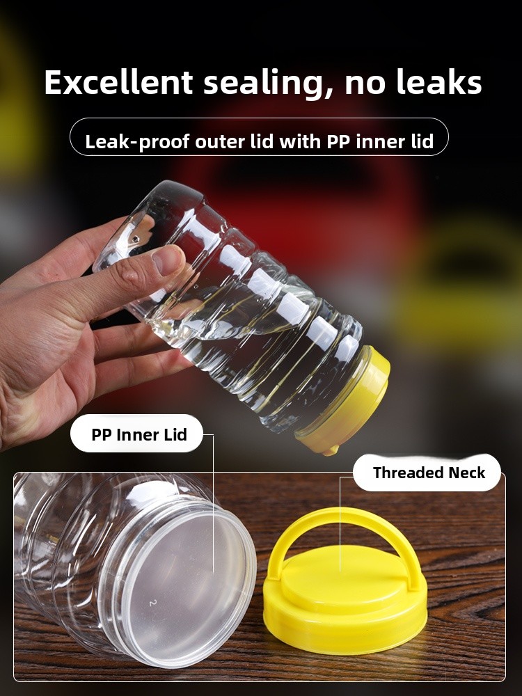 Thickened Plastic Honey Bottle - Food Storage Brands recensione e prezzo
