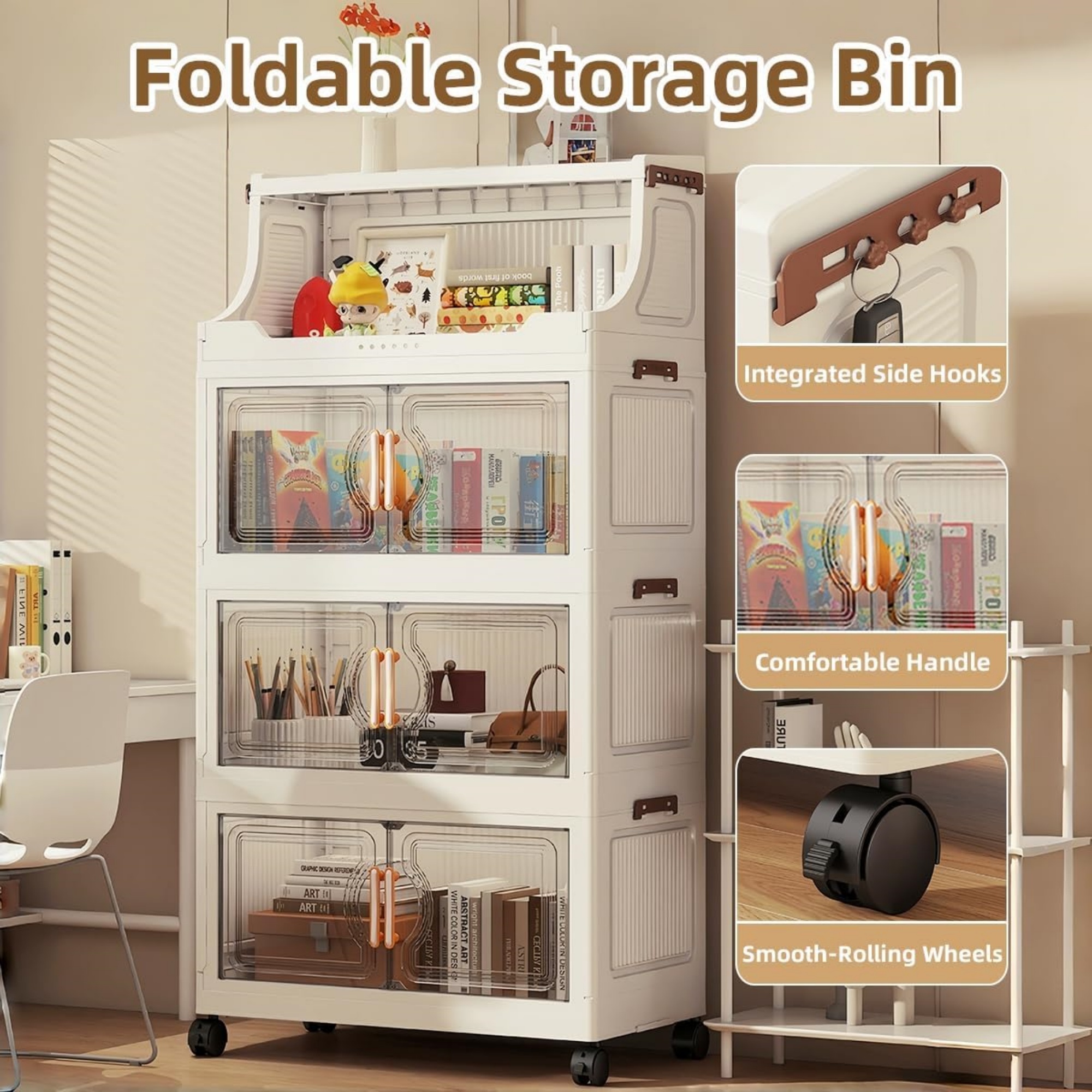 174QT Stackable Storage Bins w - Stackable Pantry Bin recensione e prezzo