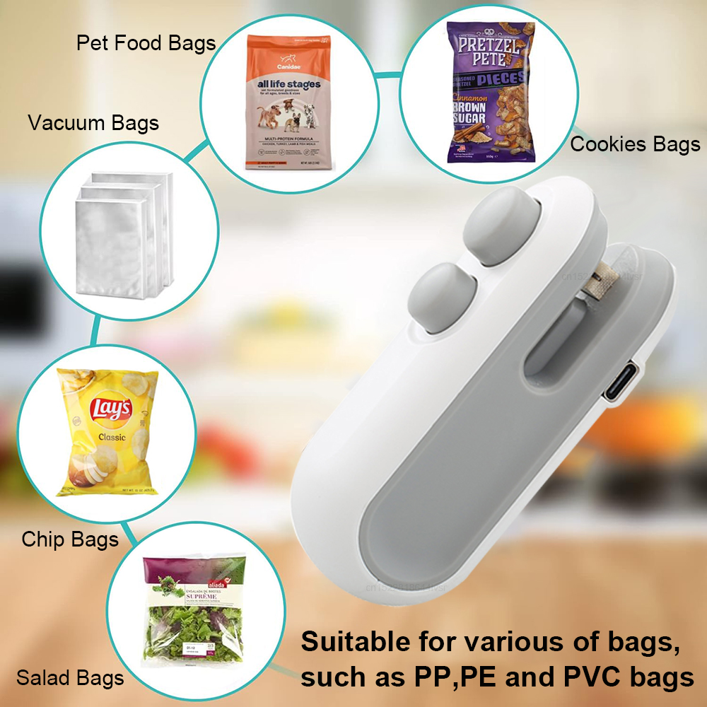 Mini Sealing Machine 2IN1 Heat - Food Storage Machine recensione e prezzo