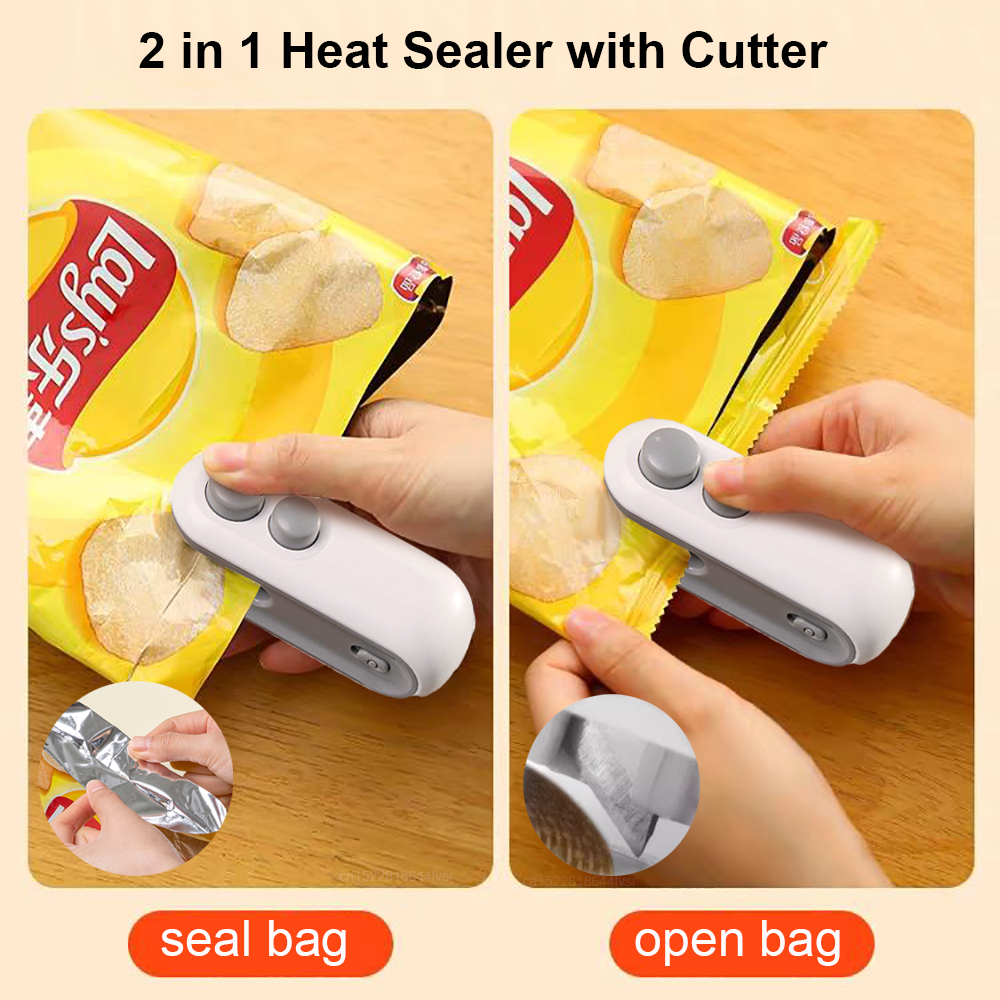 Mini Sealing Machine 2IN1 Heat - Food Storage Machine recensione e prezzo