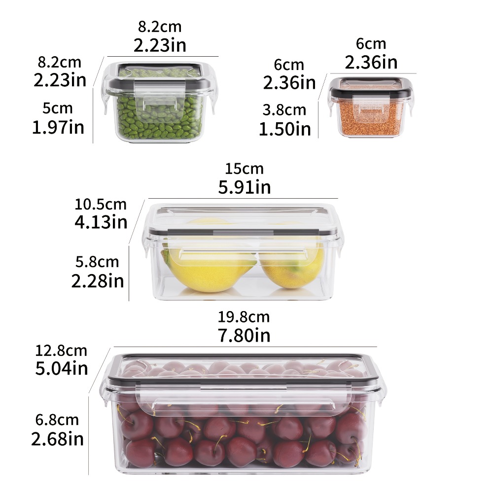 Set BPA-Free Airtight Food Con - Food Storage With Colander recensione e prezzo