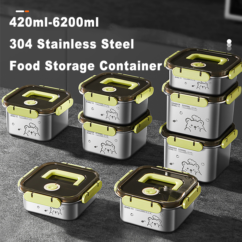 COOKER KING 420ml-6200ml Large - Food Storage Box Stainless Steel recensione e prezzo