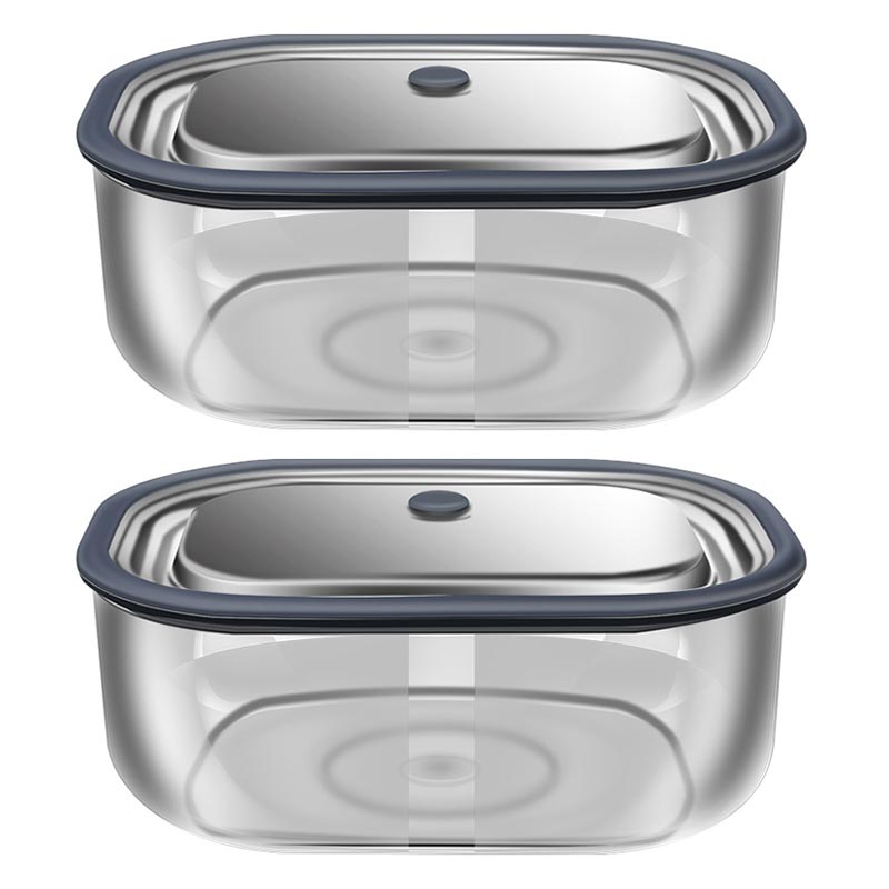 High Borosilicate Glass Rectan - Food Storage With Colander recensione e prezzo
