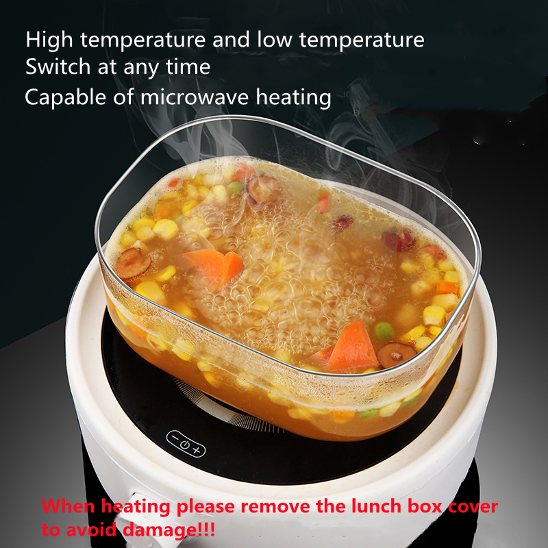 High Borosilicate Glass Rectan - Food Storage With Colander recensione e prezzo