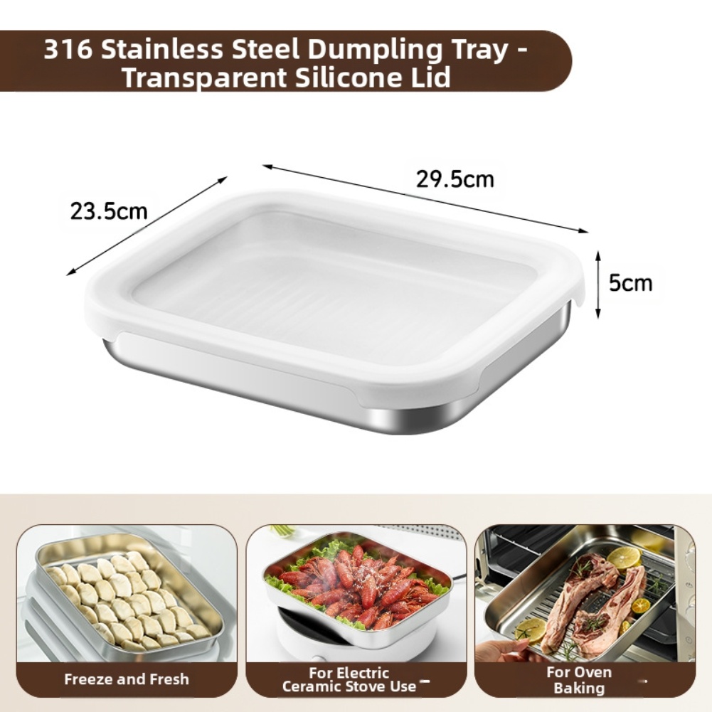 Stainless Steel Food Storage C - Food Storage Box Stainless Steel recensione e prezzo