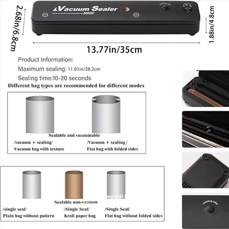 2026 High Quality Vacuum Seale - Food Storage Machine recensione e prezzo