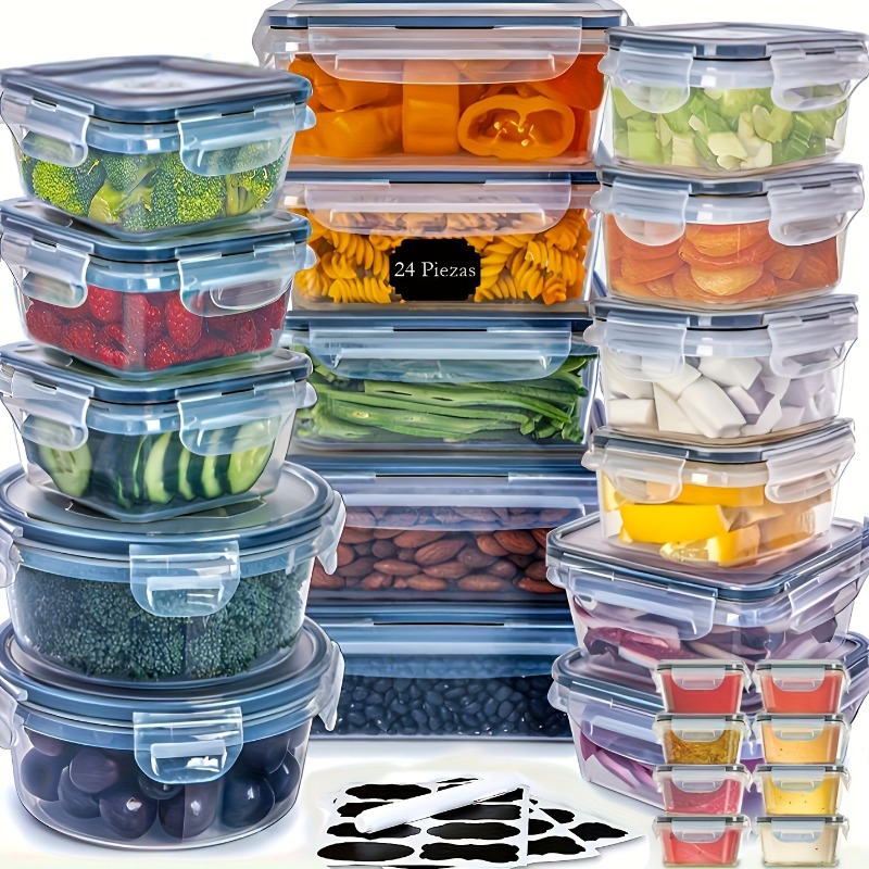 48PCS BPA-Free Food Storage Se - Food Storage And Preservation recensione e prezzo