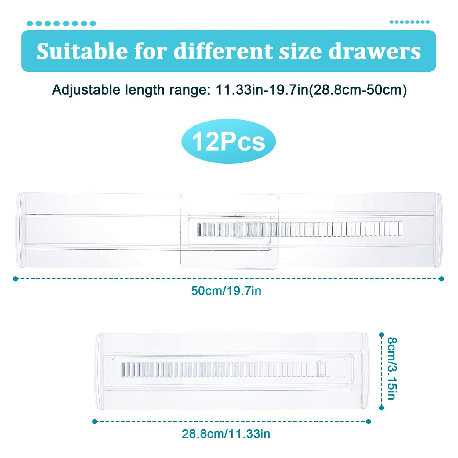 4/6/8/12 Pack Expandable Drawe - Food Storage For Room recensione e prezzo