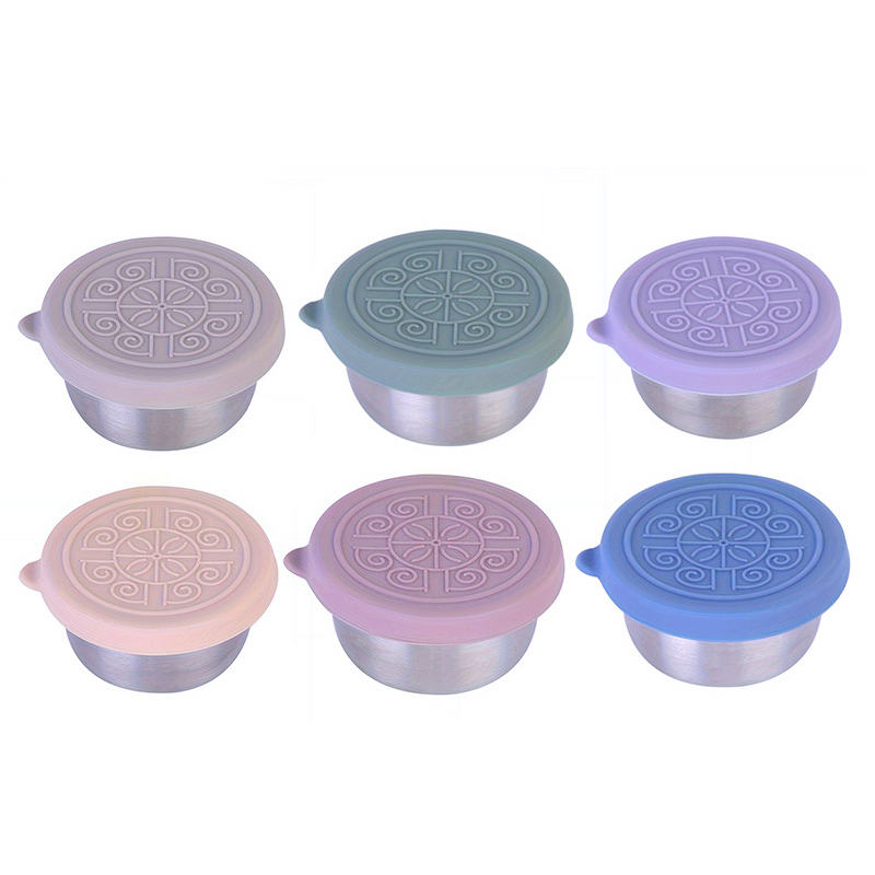 6 Mini Salad Dressing Containe - Food Storage Box Stainless Steel recensione e prezzo