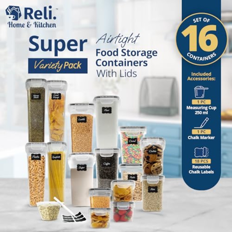 Airtight Food Storage Containe - Food Storage Containers Set recensione e prezzo