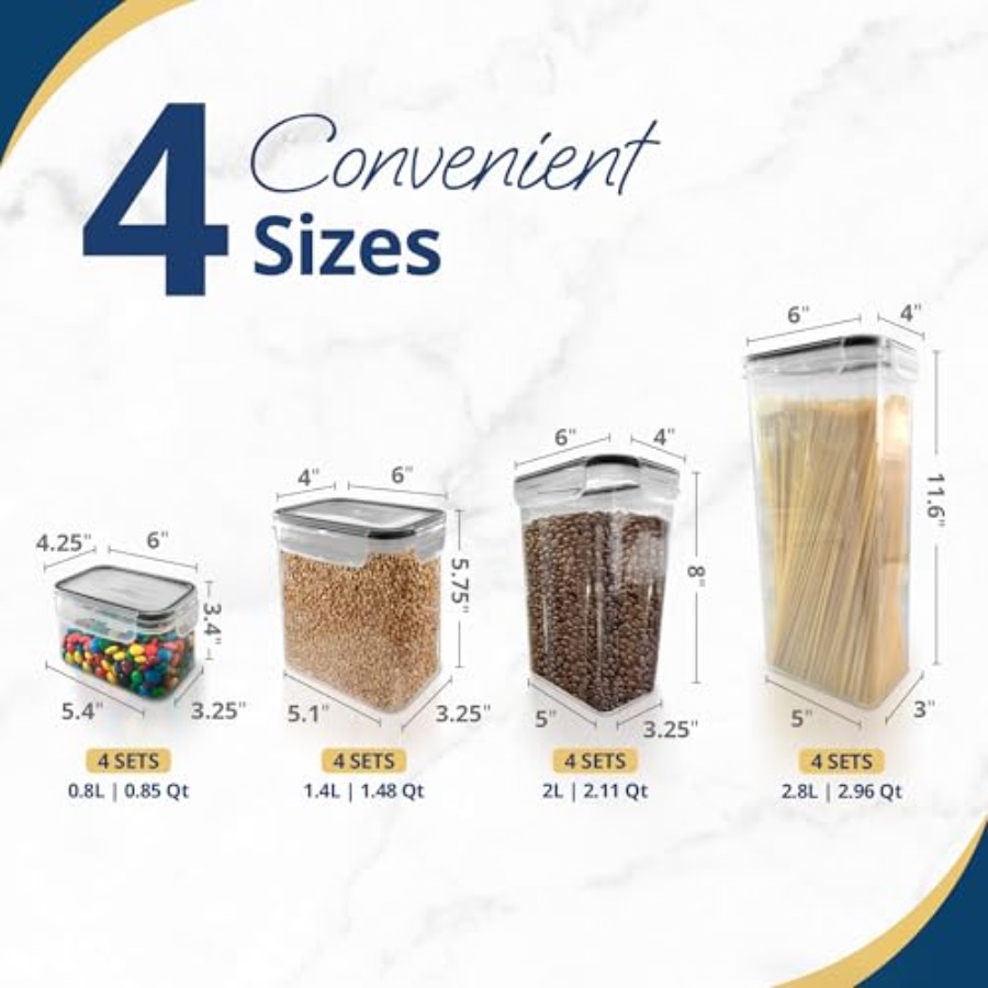 Airtight Food Storage Containe - Food Storage Containers Set recensione e prezzo