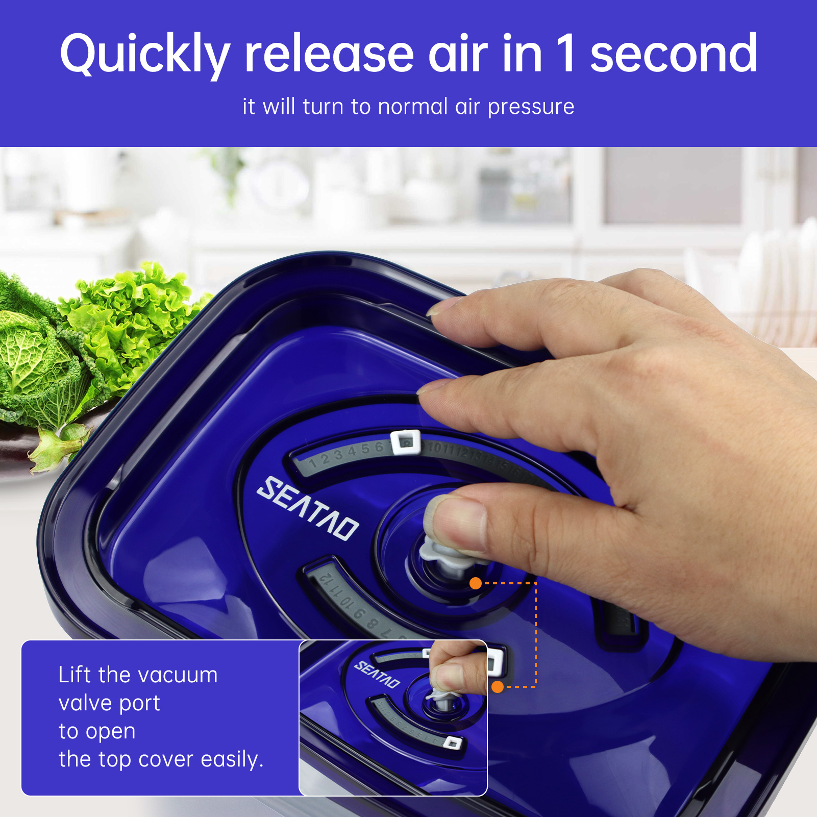 SEATAO Glass Food Storage Cont - Food Storage With Colander recensione e prezzo
