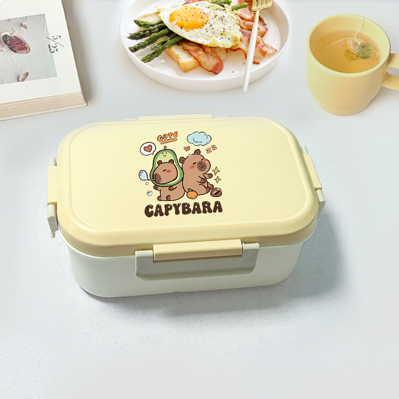 Capybara Bento Lunch Box Carto - Food Storage Containers Set recensione e prezzo