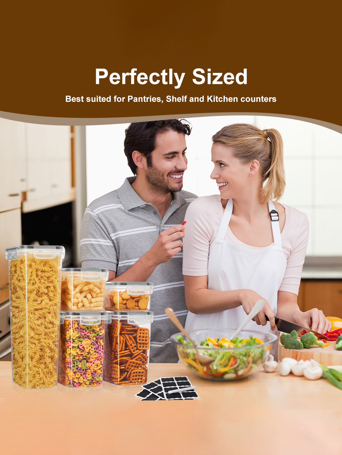 48pcs,Sealed food storage cont - Food Storage And Preservation recensione e prezzo