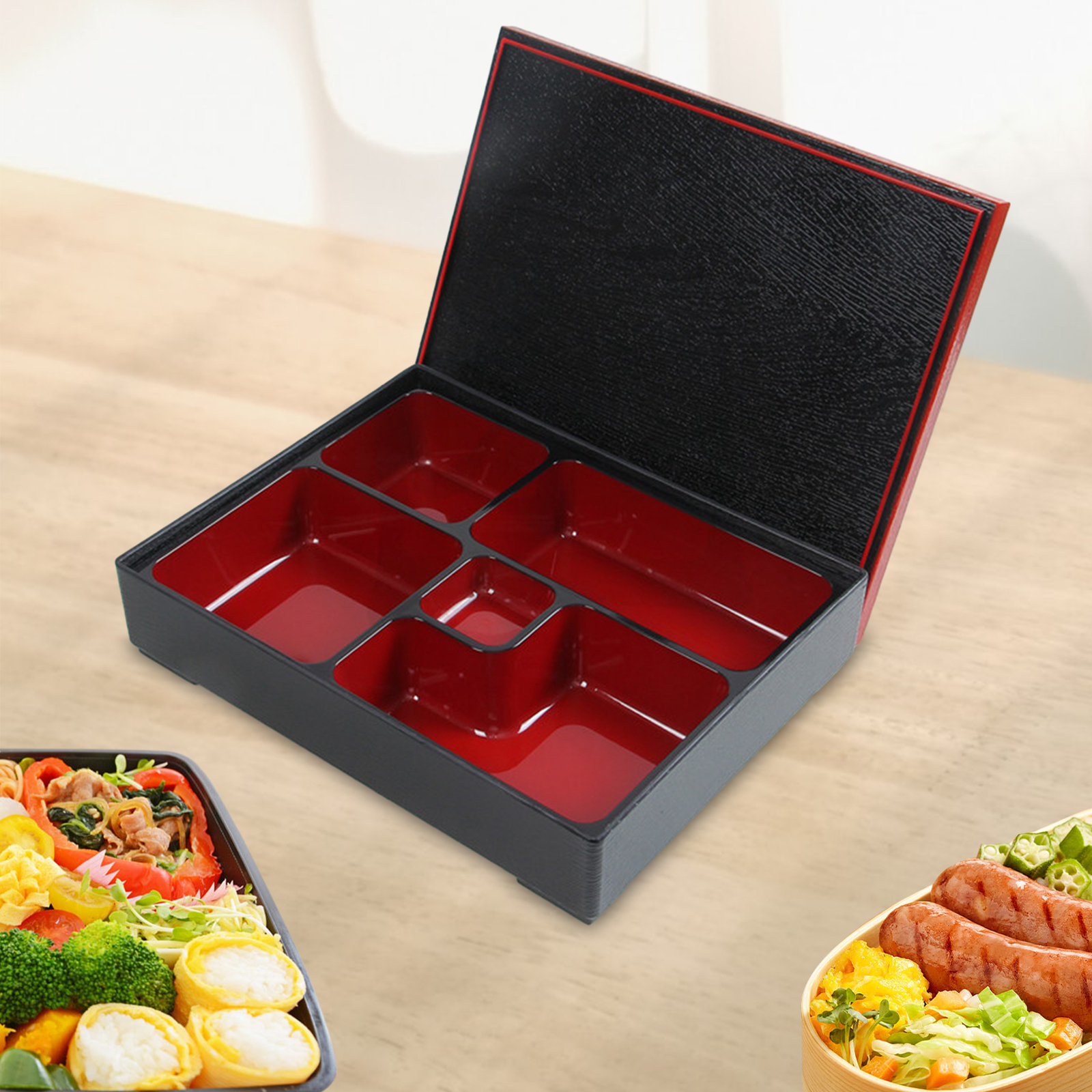 Japanese Lunch Boxes with Lid  - Food Storage With Colander recensione e prezzo