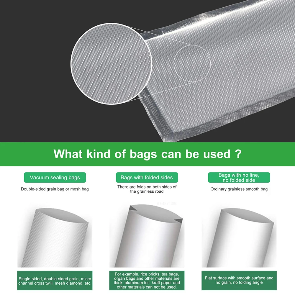 Sous Vide Roll Bags for Vacuum - Food Storage Machine recensione e prezzo