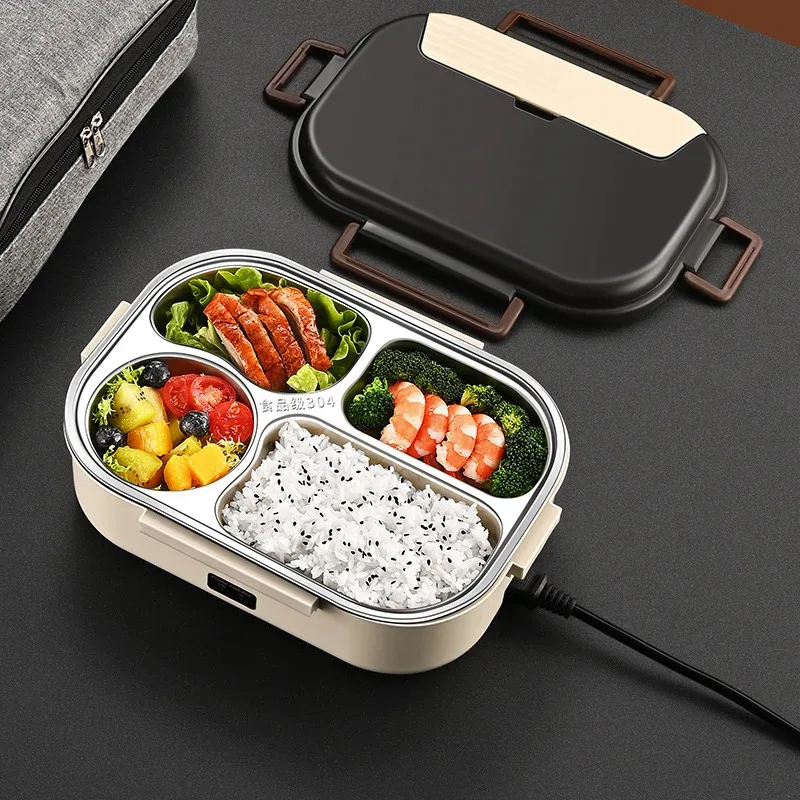 Electric Heated Lunch Boxes St - Food Storage Box Stainless Steel recensione e prezzo