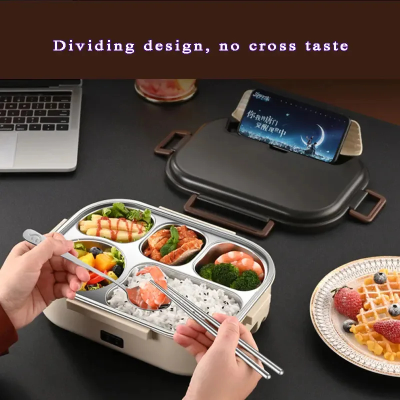 Electric Heated Lunch Boxes St - Food Storage Box Stainless Steel recensione e prezzo
