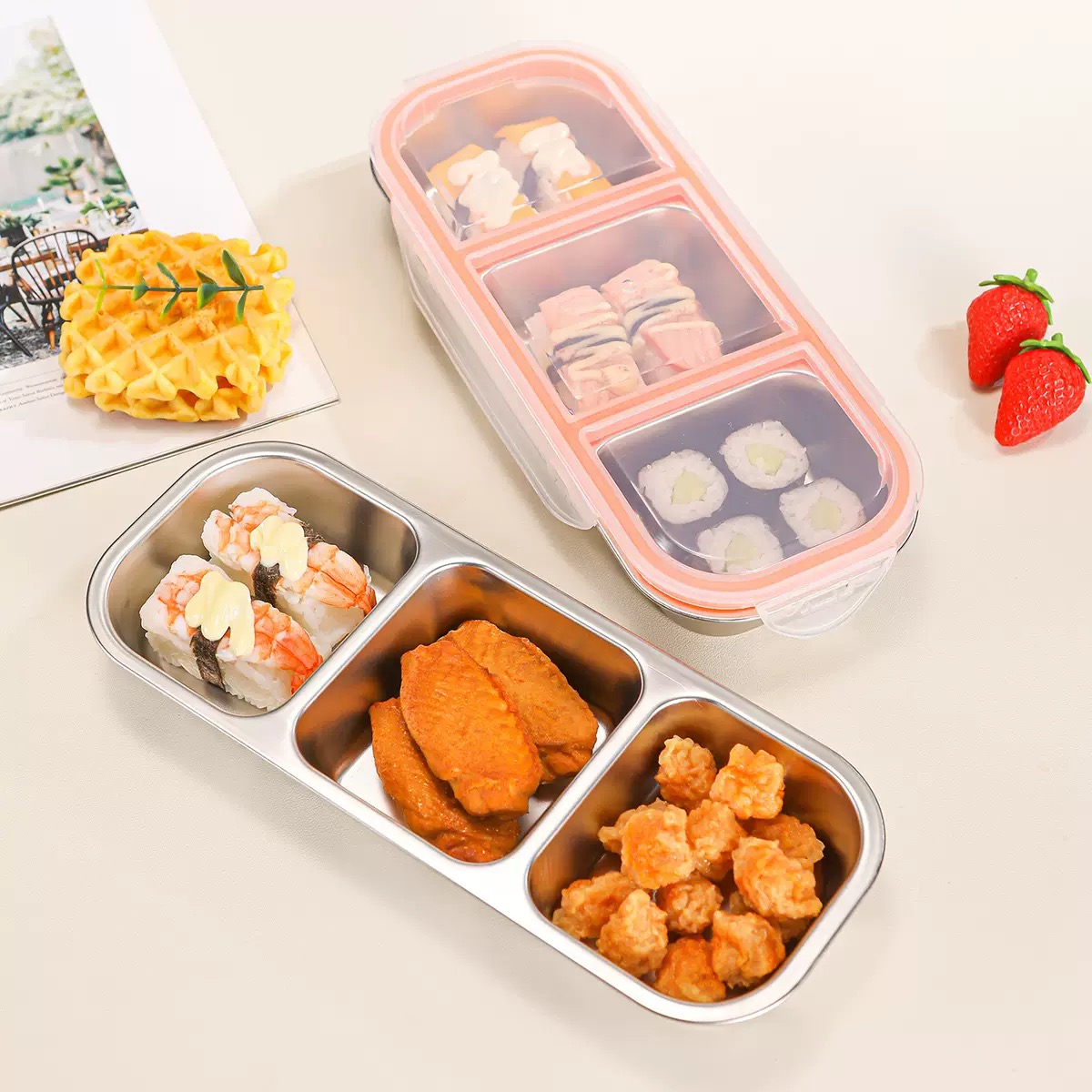304 Stainless Steel Mini Compa - Food Storage Box Stainless Steel recensione e prezzo