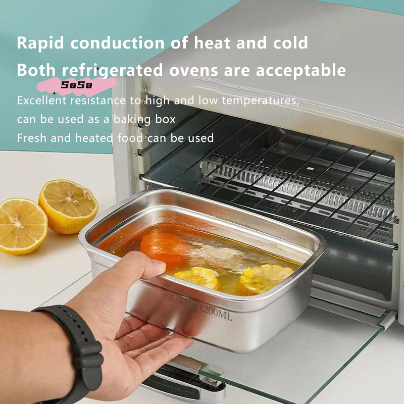 316 Stainless Steel Leak-proof - Food Storage Box Stainless Steel recensione e prezzo