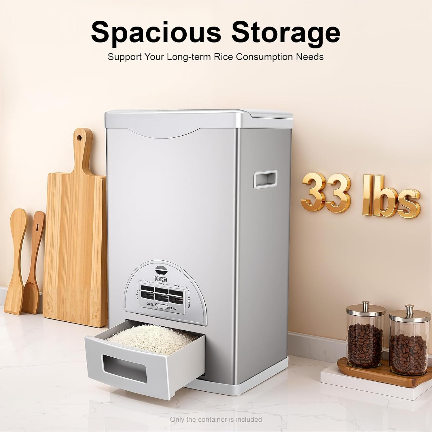 Xuthusman Grain Container, Ric - Food Storage Machine recensione e prezzo